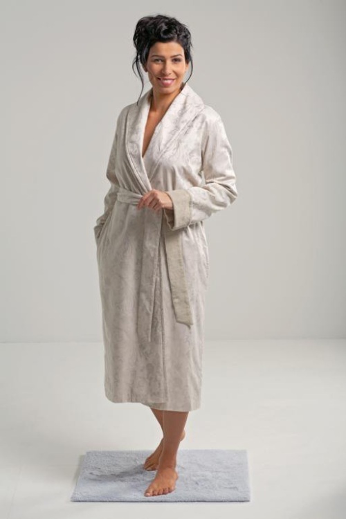 Женские халаты на махровой подкладке Jacquards Blumen