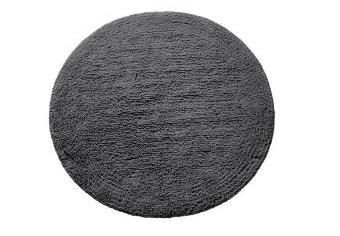 Махровый коврик для ванны круглой формы